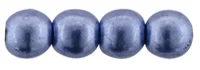 (image for) Czech 3mm Round-Sueded Gold Provence