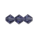 (image for) Preciosa Crystal-4mm Bicone Tanzanite * 144 Pieces