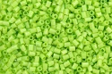 (image for) TOHO Size 1/2 Bugle Bead. 2mm Length-Lime Opaque