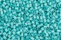 (image for) TOHO Size 1/2 Bugle Bead. 2mm Length-Turquoise Opaque