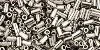 (image for) TOHO Size 1 Bugle Bead. 3mm Length-Tarnished Silver Metallic