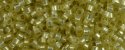 (image for) TOHO Aiko Precision Cylinder Bead. Jonquil Opal Silver Lined PermaFinish TB-PF2109