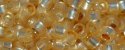 (image for) TOHO Aiko Precision Cylinder Bead. Peach Opal Silver Lined PermaFinish TB-PF2110