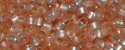(image for) TOHO Aiko Precision Cylinder Bead. Salmon Opal Silver Lined PermaFinish TB-PF2111
