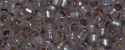 (image for) TOHO Aiko Precision Cylinder Bead. Light Lavender Opal Silver Lined PermaFinish TB-PF2121