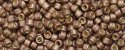 (image for) TOHO Aiko Precision Cylinder Bead. Mauve Galvanized Matte PermaFinish TB-PF556F