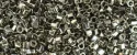 (image for) TOHO Aiko Hexagon Precision Cylinder Bead. Nickel Metallic TBC-713