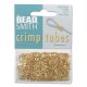 (image for) Gold Plate - 2 x 2mm Crimp Tube * 1/2 Ounce/400 Piece Package