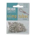 (image for) Silver Plate - 2.5 x 2.5mm Crimp Tubes * 1/2 Ounce, approx. 250 Pieces
