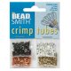 (image for) Crimp Tubes - 4 Assorted Color Finishes 2 x 2 mm * 500 Pieces