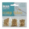 (image for) Gold Plate - Crimp Tube Bead - Assorted Sizes * 475 Pieces