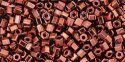 (image for) TOHO Aiko Hexagon Precision Cylinder Bead. Copper Bronze Metallic TBC-222