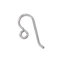 (image for) Sterling Silver Filled - 20 Gauge Regular Loop Ear Wire * One Pair