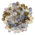 (image for) Czech Fire Polish 4mm-Transparent Luster Mix