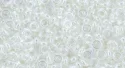 (image for) TOHO 11/o Demi Precision Round Seed Bead, Crystal Transparent Luster, color # 11TD-101
