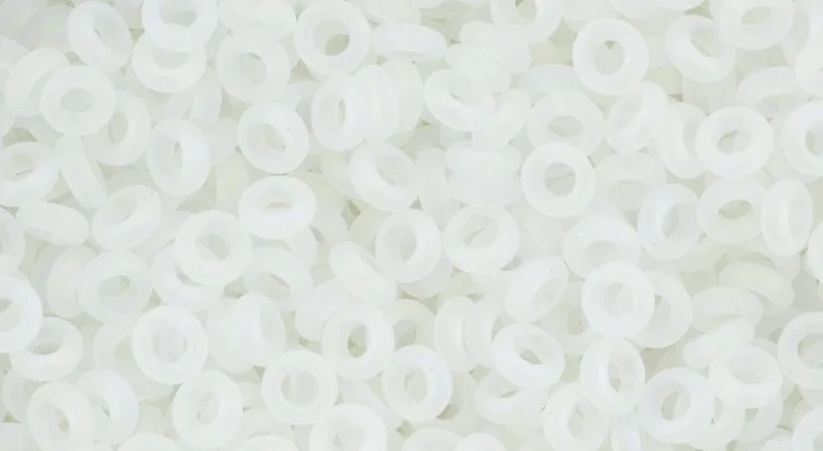 (image for) TOHO 11/o Demi Precision Round Seed Bead, Crystal Transparent Rainbow Matte, color # 11TD-161F