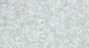 (image for) TOHO 11/o Demi Precision Round Seed Bead, Crystal Transparent Rainbow, color # 11TD-161