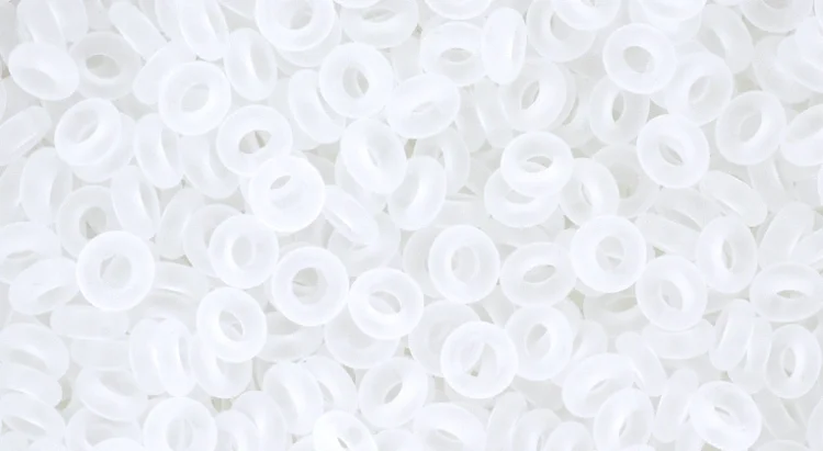 (image for) TOHO 11/o Demi Precision Round Seed Bead, Crystal Transparent Matte, color # 11TD-1F