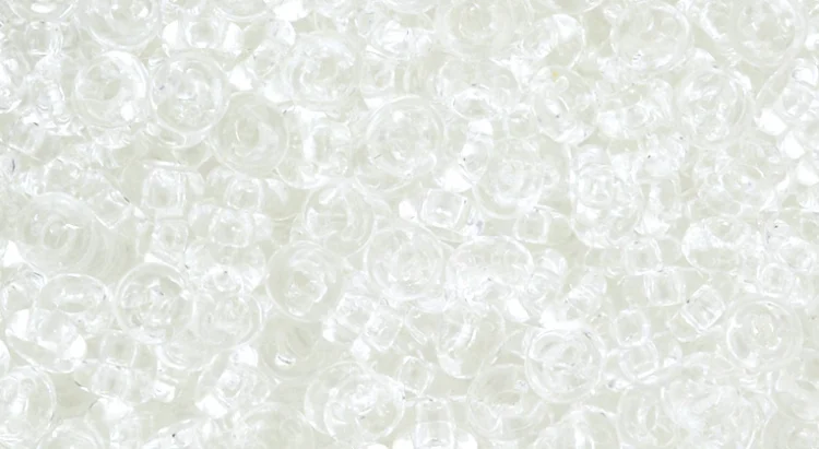 (image for) TOHO 6/o Demi Round, Crystal Transparent, color # 6TD-1