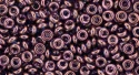 (image for) TOHO 6/o Demi Round, Dark Amethyst Gold Luster, color # 6TD-201