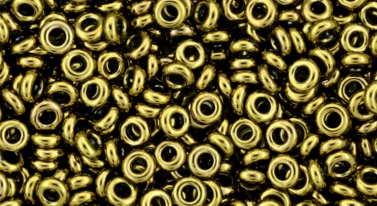 (image for) TOHO 6/o Demi Round, Dark Gold Bronze Metallic, color # 6TD-223