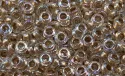 (image for) TOHO 8/o Demi Round, Light Bronze Lined Crystal Rainbow, color # 8TD-262