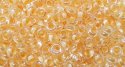 (image for) TOHO 11/o Demi Precision Round Seed Bead, Cream Lined Crystal, color # 11TD-352