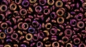 (image for) TOHO 6/o Demi Round, Plum Iris Higher Metallic, color # 6TD-502