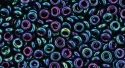 (image for) TOHO 6/o Demi Round, Blue Iris Higher Metallic, color # 6TD-505