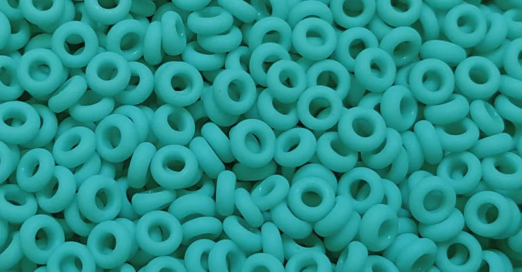 (image for) TOHO 11/o Demi Precision Round Seed Bead, Turquoise Matte Opaque, color # 11TD-55F