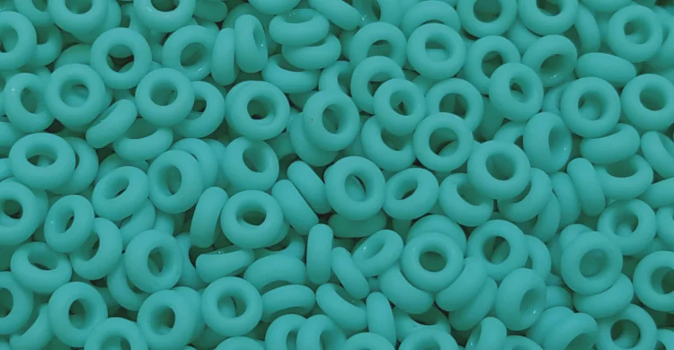(image for) TOHO 11/o Demi Precision Round Seed Bead, Turquoise Opaque, color # 11TD-55