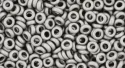 (image for) TOHO 11/o Demi Precision Round Seed Bead, Dull Steel Matte, color # 11TD-566