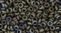 (image for) TOHO 11/o Demi Precision Round Seed Bead, Gravel Metallic Matte, color # 11TD-614