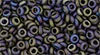 (image for) TOHO 8/o Demi Round, Brown Iris Metallic Matte, color # 8TD-615