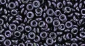(image for) TOHO 8/o Demi Round, Dark Purple Iris Metallic, color # 8TD-90