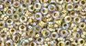 (image for) TOHO 8/o Demi Round, Bronze Lined Crystal Rainbow, color # 8TD-994