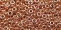 (image for) TOHO 8/o Demi Round, Rose Gold Galvanized (PermaFinish), color # 8TD-PF551
