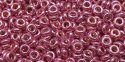 (image for) TOHO 8/o Demi Round, Rose Galvanized (PermaFinish), color # 8TD-PF553