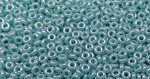 (image for) TOHO 8/o Demi Round, Turquoise Opaque Luster, color # 8TD-132