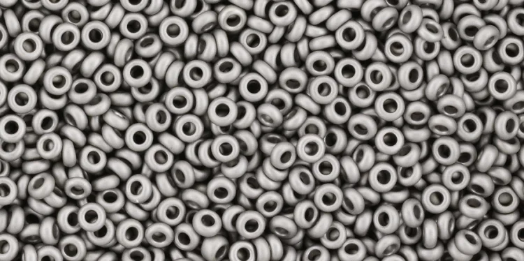 (image for) TOHO 6/o Demi Round, Dull Steel Matte, color # 6TD-566