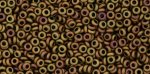 (image for) TOHO 11/o Demi Precision Round Seed Bead, Copper Rose Metallic Matte, color # 11TD-618
