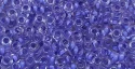 (image for) TOHO 11/o Demi Precision Round Seed Bead, Amethyst Lined Crystal, color # 11TD-977