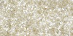 (image for) TOHO 11/o Demi Precision Round Seed Bead, Crystal Silver Lined, PermaFinish, color # 11TD-PF21