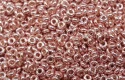 (image for) TOHO 11/o Demi Precision Round Seed Bead, Pink Galvanized PermaFinish, 11TD-PF552