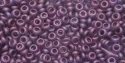 (image for) TOHO 8/o Demi Round, Amethyst Gold Luster Matte, color # 8TD-633F