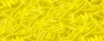 (image for) TOHO Size 3 Bugle Bead. 9mm Length-Yellow Opaque