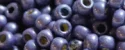 (image for) TOHO 11/o Round-Purple Galvanized Matte PermaFinish. 11TPF567F