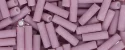 (image for) TOHO Size 2 Bugle Bead. 6mm Length-Dusty Rose Chalk Matte Opaque