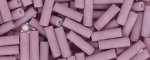 (image for) TOHO Size 2 Bugle Bead. 6mm Length-Dusty Rose Chalk Matte Opaque