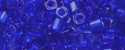 (image for) TOHO 1.5mm Cube Shape Seed Beads-Cobalt Blue Transparent